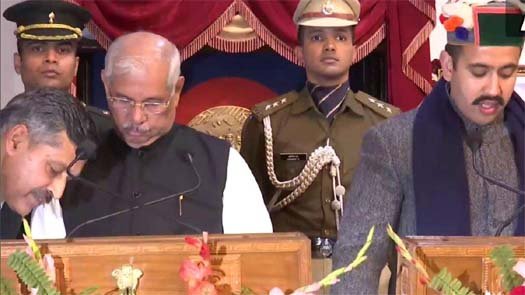 हिमाचल ब्रेकिंगः सुक्खू सरकार का कैबिनेट विस्तार! सात विधायकों ने ली मंत्री पद की शपथ, तीन पद अब भी खाली